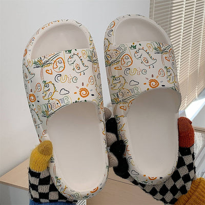 Sandalias de verano con estampado