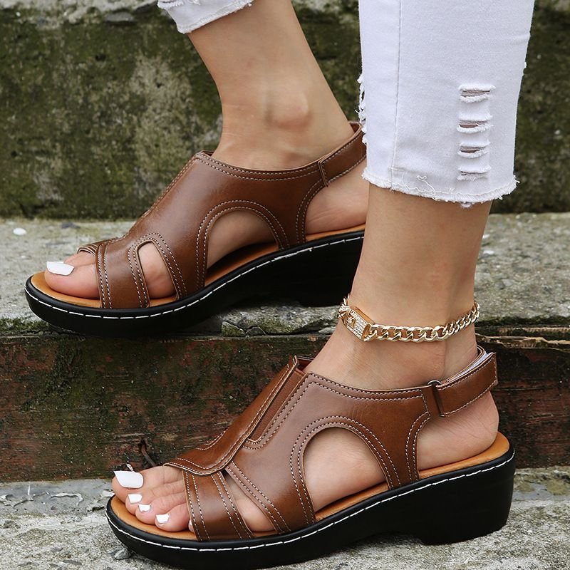 Sandalias Wedge Casual