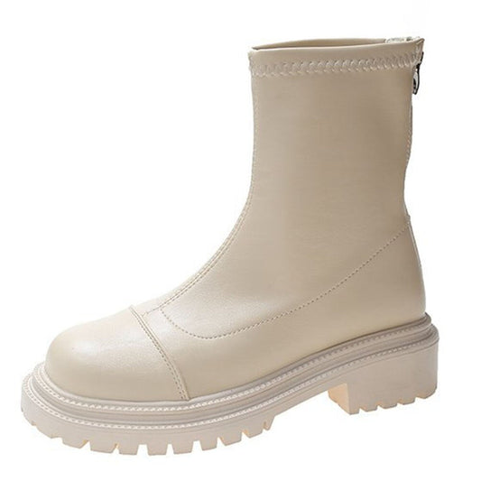 Botas tobilleras con plataforma