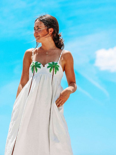 Palm Dream - Vestido tropical