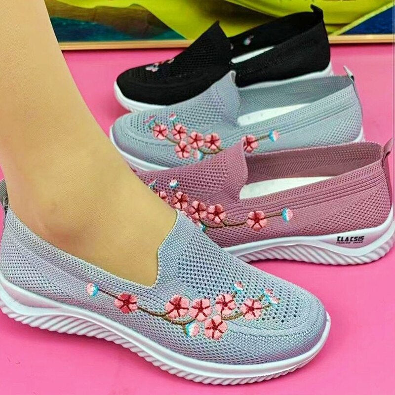 Zapatilla flor