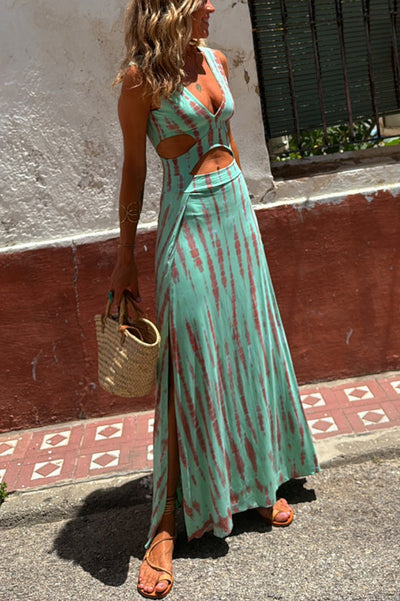 Sunset Vibes - Vestido con apertura