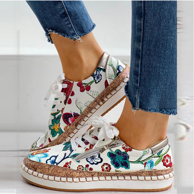 Elin™ | Zapatos ortopédicos de mujer con relleno de flores