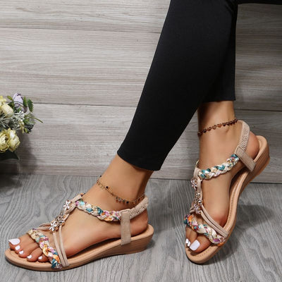 Sandalias de cuña Rimocy-Bohemian para mujer