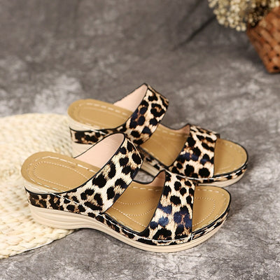 Sandalias Leopardo 2023 de Suela Suave™