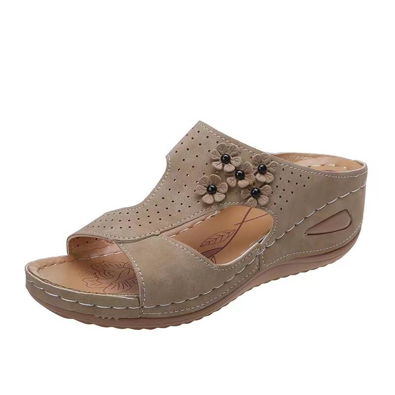 Sandalias romanas estilo gladiador mujer