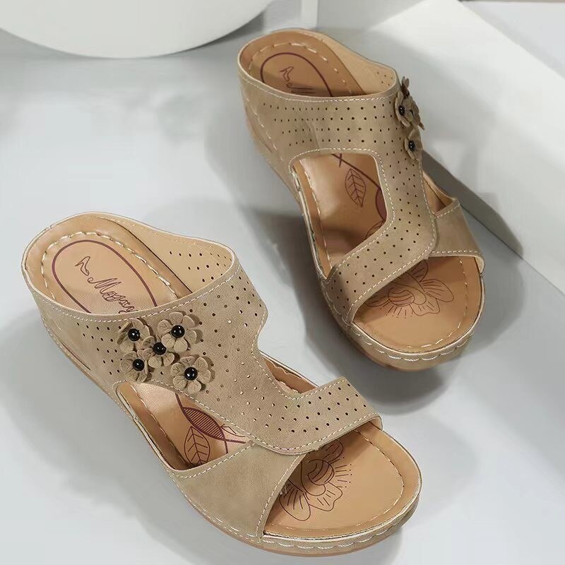 Sandalias romanas estilo gladiador mujer